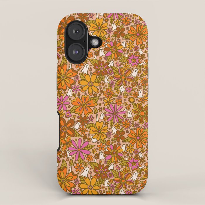 Fall Floral Print iPhone Case Gallery Image 1