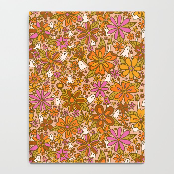 Fall Floral Print Notebook Gallery Image 4