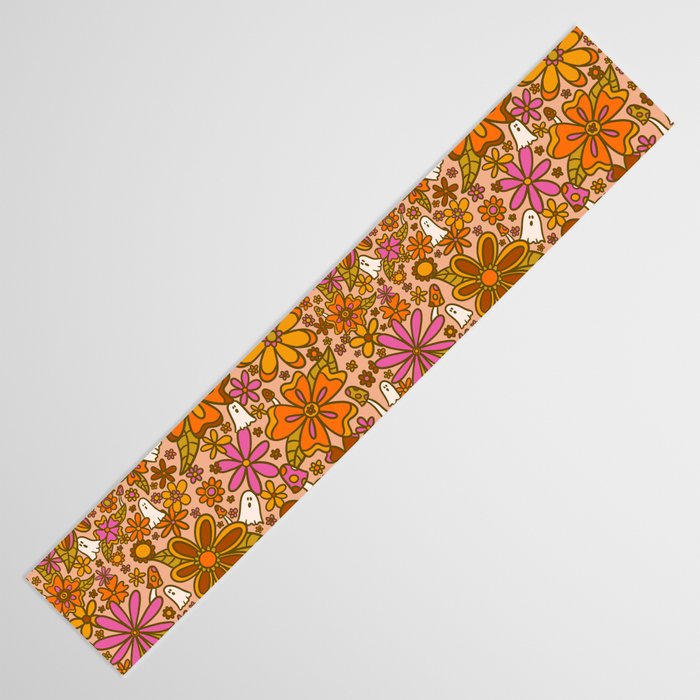 Fall Floral Print Table Runner Gallery Image 3