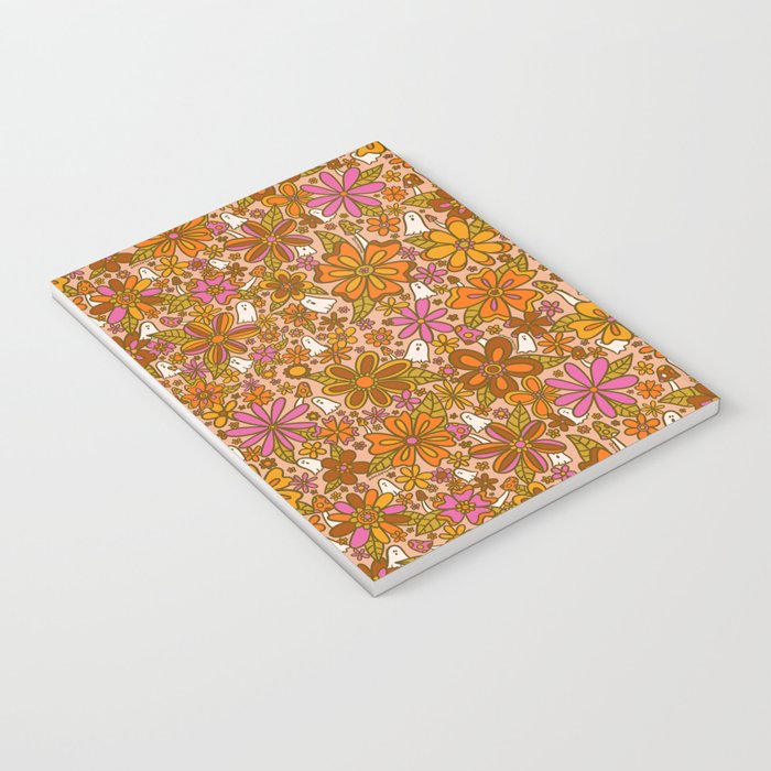 Fall Floral Print Notebook Gallery Image 3