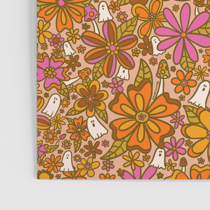 Fall Floral Print Poster Gallery Image 3