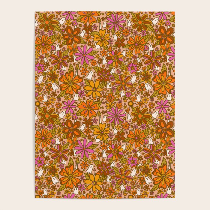 Fall Floral Print Poster Gallery Image 4