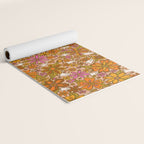 Fall Floral Print Yoga Mat Gallery Image 2
