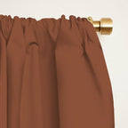 Monochromatic Minimalism - Red Window Curtain Gallery Image 2