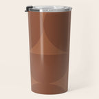 Monochromatic Minimalism - Red Travel Mug Gallery Image 3