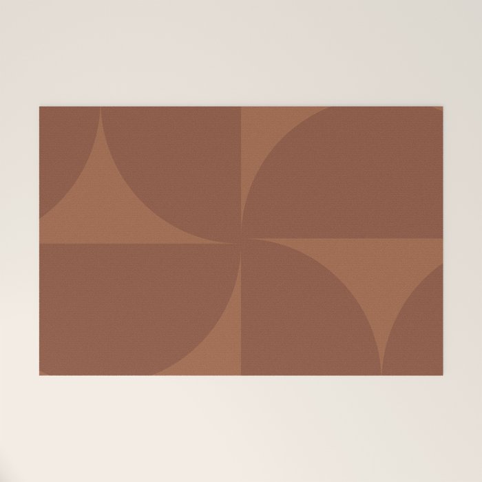 Monochromatic Minimalism - Red Welcome Mat Gallery Image 1