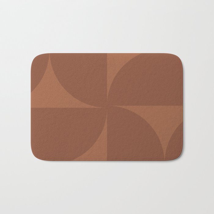 Monochromatic Minimalism - Red Bath Mat Gallery Image 1