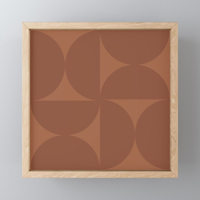 Monochromatic Minimalism - Red Mini Art Print Gallery Image 1