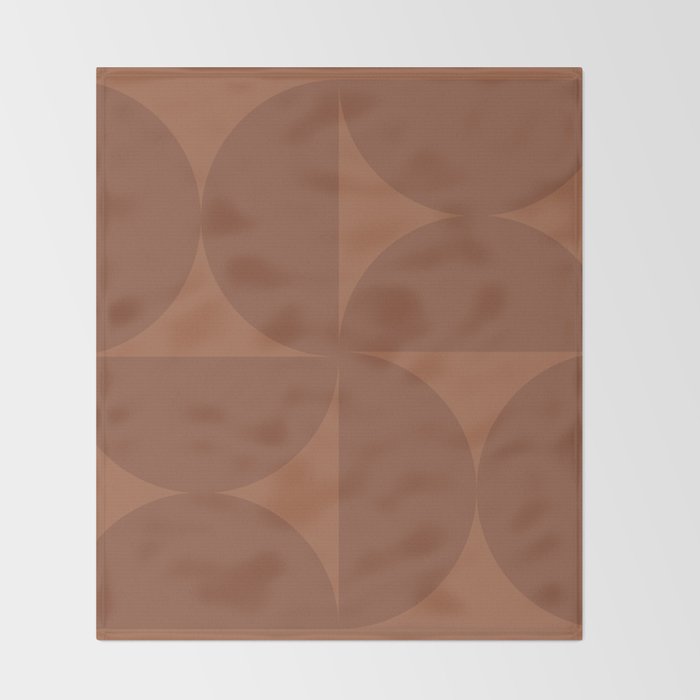 Monochromatic Minimalism - Red Throw Blanket Gallery Image 2