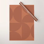 Monochromatic Minimalism - Red Wrapping Paper Gallery Image 1