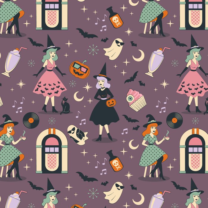 50s Witch Vibes Coffee Mug Gallery Image 2