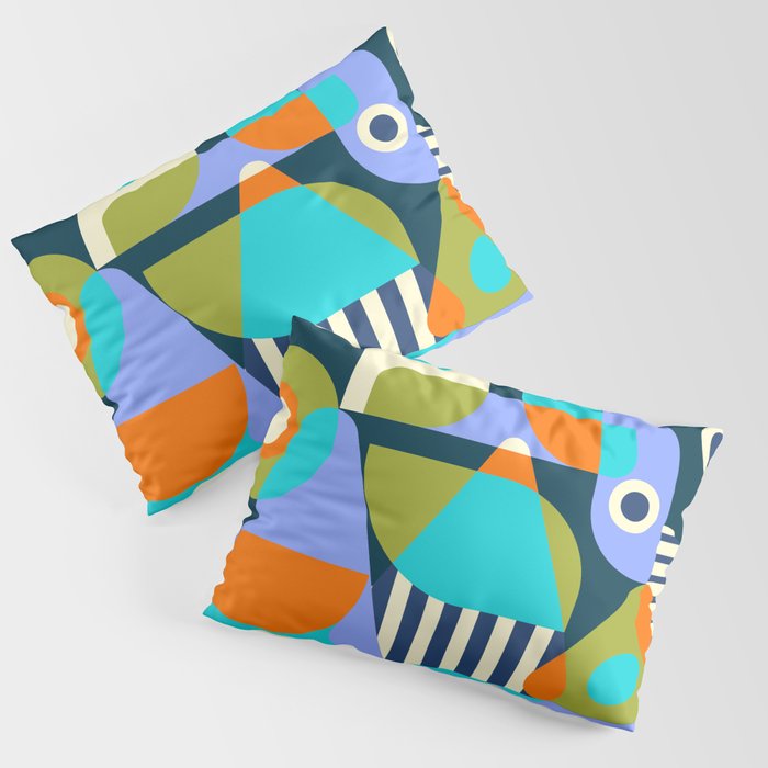 Summer Fun Park Pillow Sham Gallery Image 1