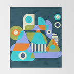 Summer Fun Park Throw Blanket Gallery Image 2
