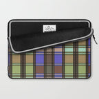 Fusion Colorful Toned Grids Laptop Sleeve Gallery Image 2