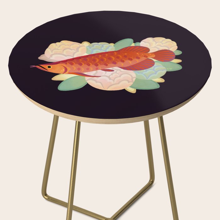 Arowana and peony 3 Side Table Gallery Image 2