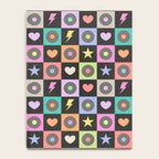 Colorful Checkerboard 80s Notebook Gallery Image 4