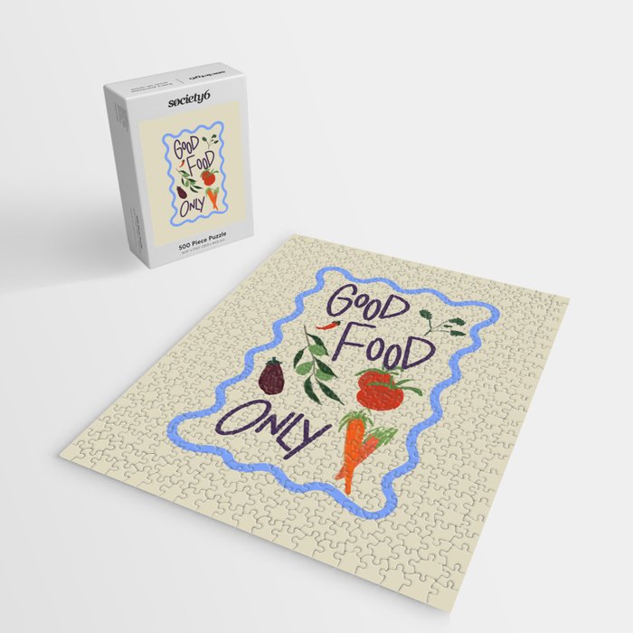 Good Food Only Jigsaw Puzzle Gallery Image 2