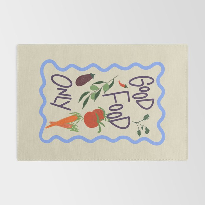 Good Food Only Rug Gallery Image 2