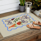 Good Food Only Outdoor Rug Gallery Image 2
