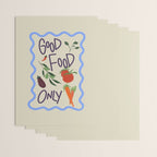 Good Food Only Wrapping Paper Gallery Image 3