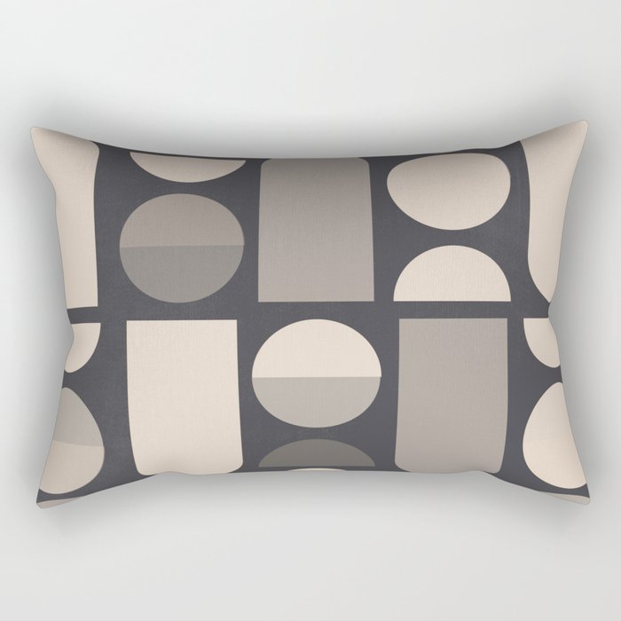 Abstract Geometric Shapes 73 Rectangular Pillow Gallery Image 2