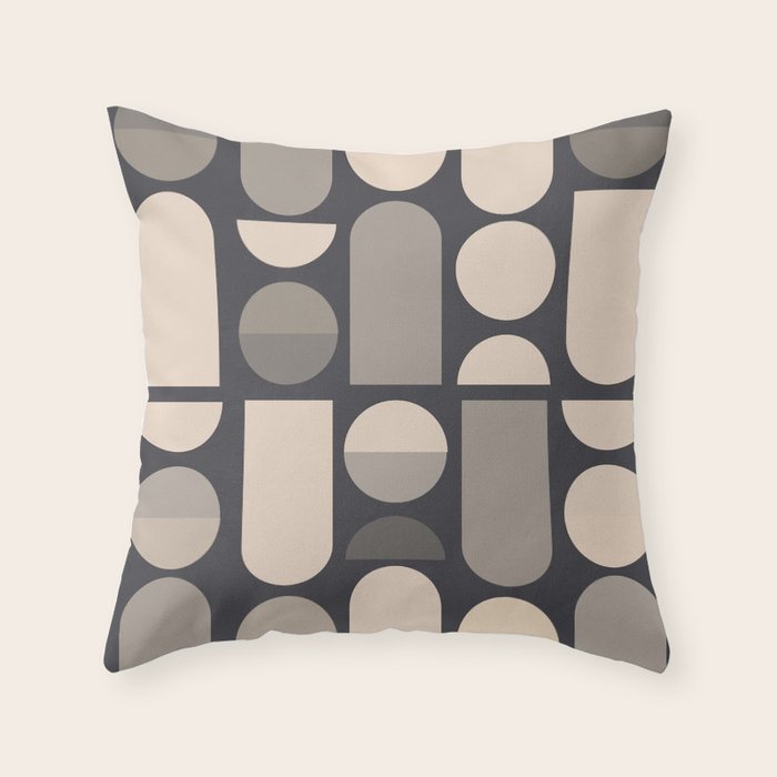 Abstract Geometric Shapes 73 Throw Pillow Gallery Image 6