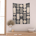 Abstract Geometric Shapes 73 Wall Tapestry Gallery Image 2