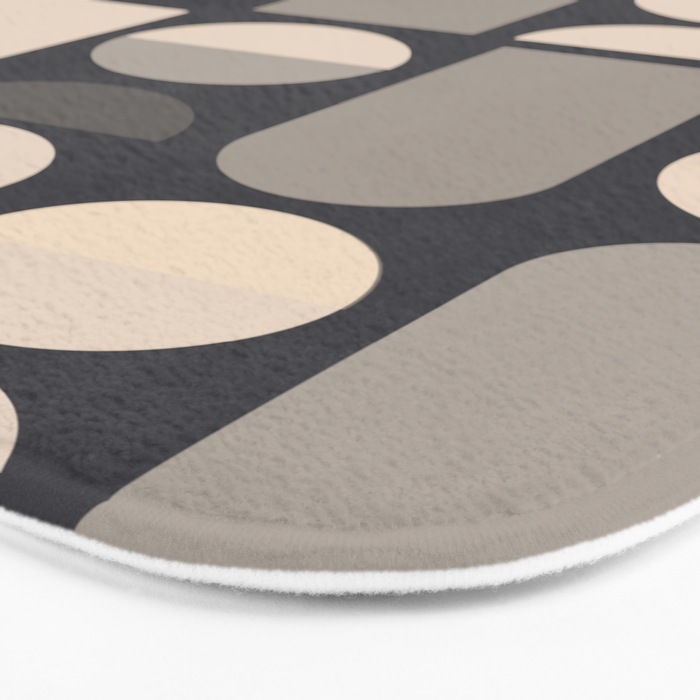 Abstract Geometric Shapes 73 Bath Mat Gallery Image 3