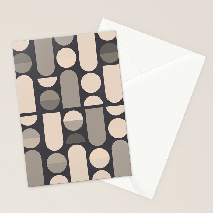 Abstract Geometric Shapes 73 Stationery Card Gallery Image 2