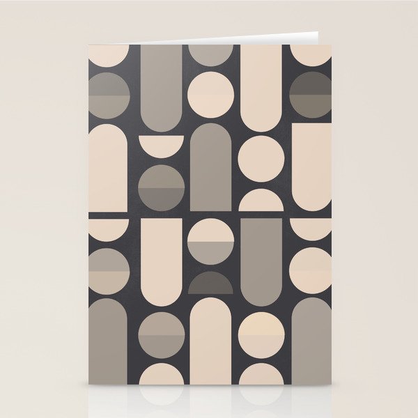 Abstract Geometric Shapes 73 Stationery Card Gallery Image 2