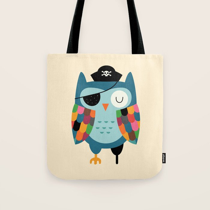 Captain Whooo Tote Bag Gallery Image 1