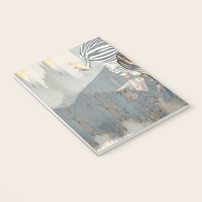Metallic Zebras Notebook Gallery Image 3