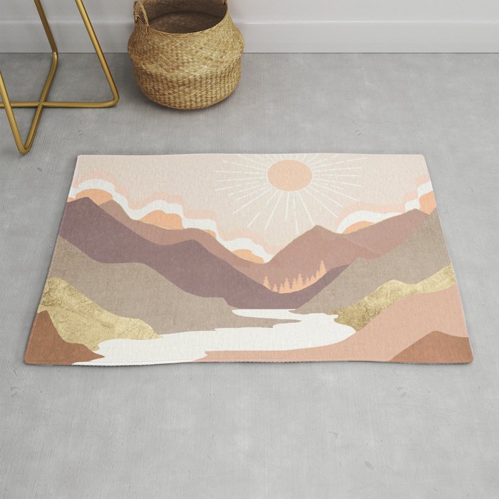 Salmon Vista Rug Gallery Image 1