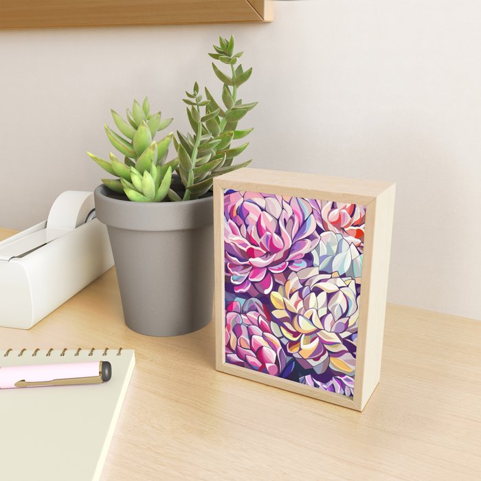 Peonies Mini Art Print Gallery Image 2