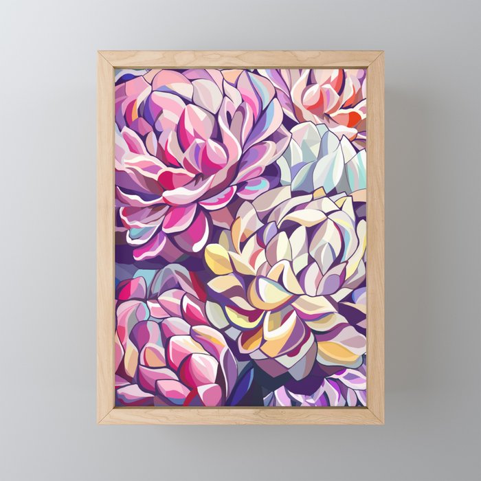 Peonies Mini Art Print Gallery Image 1