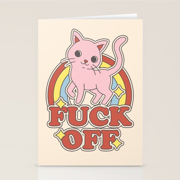 Fuck Off Stationery Card Gallery Image 2
