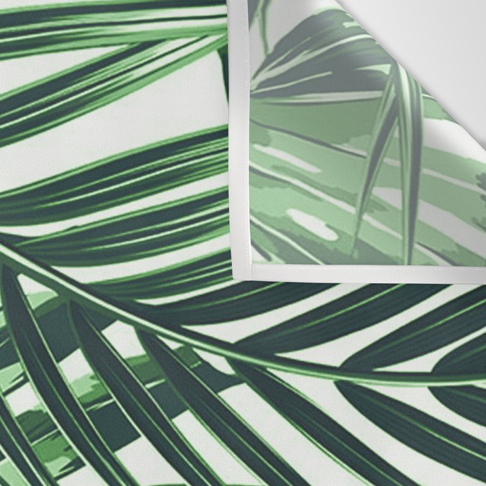 Tropical Leaves 4 Wall Tapestry Gallery Image 3