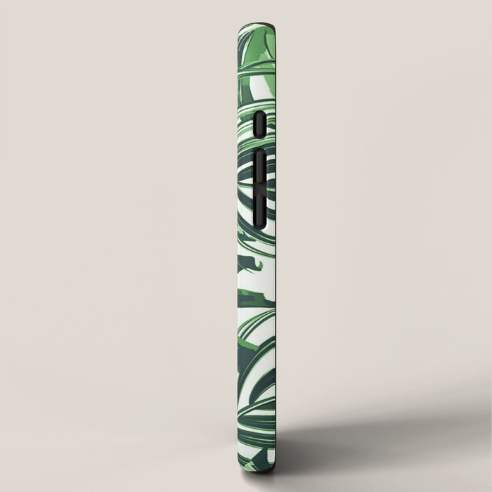 Tropical Leaves 4 iPhone Case Gallery Image 2