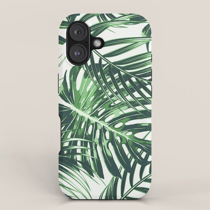 Tropical Leaves 4 iPhone Case Gallery Image 1