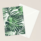 Tropical Leaves 4 Stationery Card Gallery Image 2