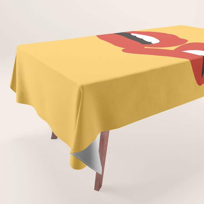 Kiss 01 Tablecloth Gallery Image 1