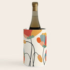 Colorful Flowers Wine Chiller Gallery Image 1