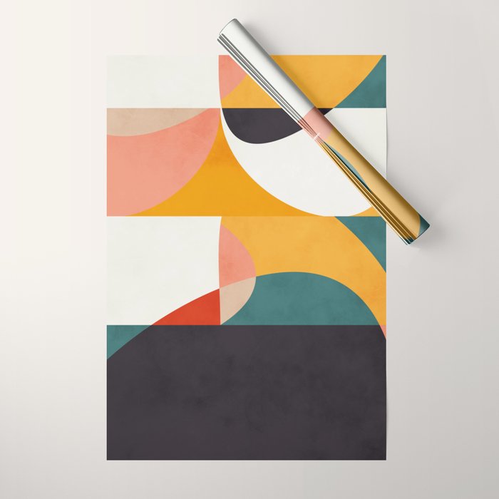 modern shapes 6 Wrapping Paper Gallery Image 1