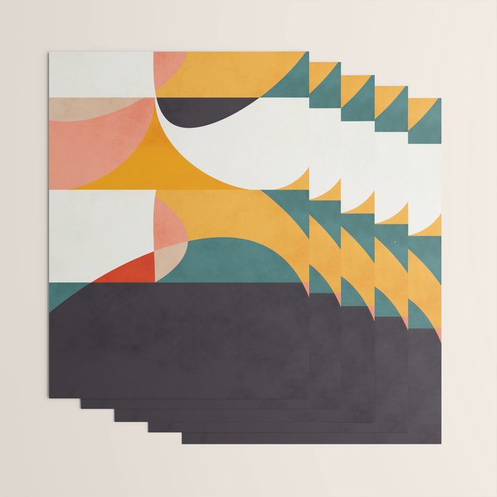 modern shapes 6 Wrapping Paper Gallery Image 3