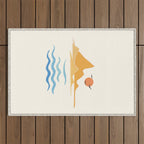 Minimalistic Summer III Outdoor Rug Gallery Image 1