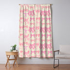 Pink Bows Window Curtain Gallery Image 5
