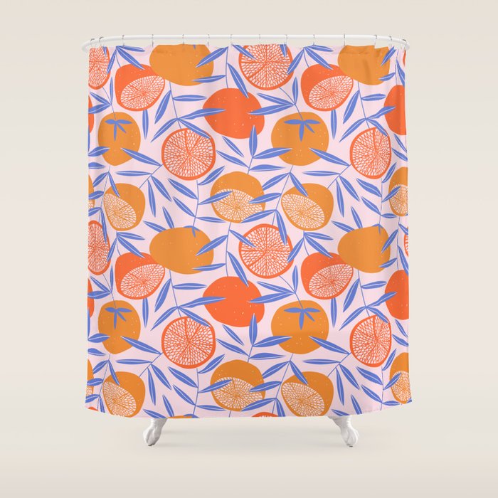 Sweet citrus Shower Curtain Gallery Image 1