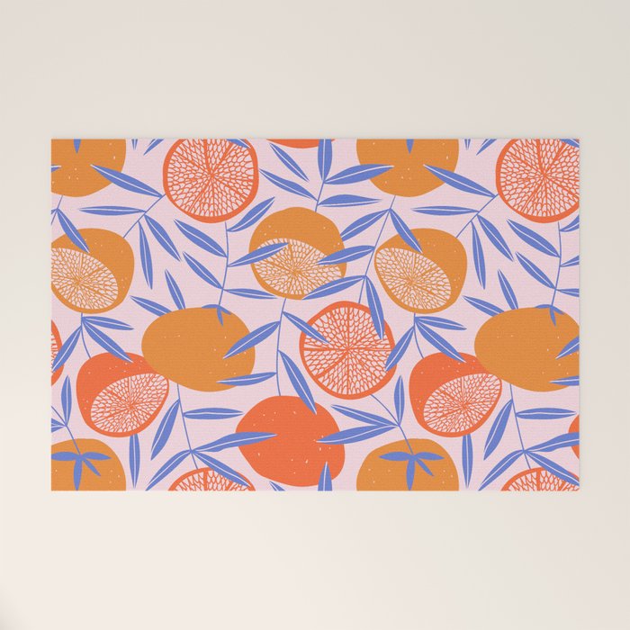 Sweet citrus Welcome Mat Gallery Image 1