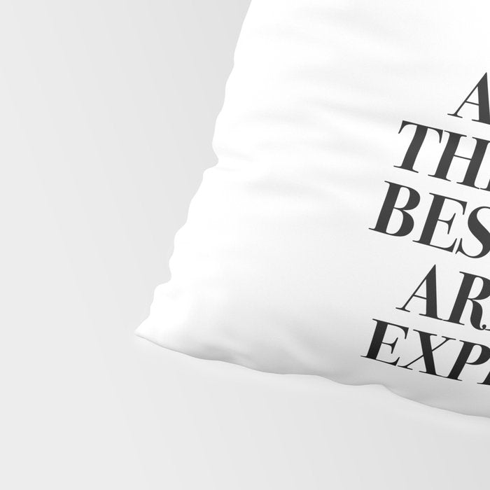 The Best Things In Life, Are Free The Second Best Are Very Expensive Pillow Sham Gallery Image 4