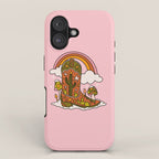 Christmas Cowboy Boots iPhone Case Gallery Image 1